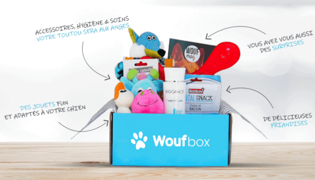 Contenu de la Woufbox