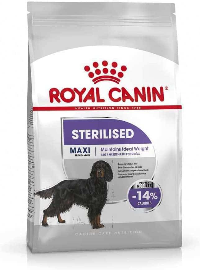 croquettes Royal canin pour chiens stérilisés