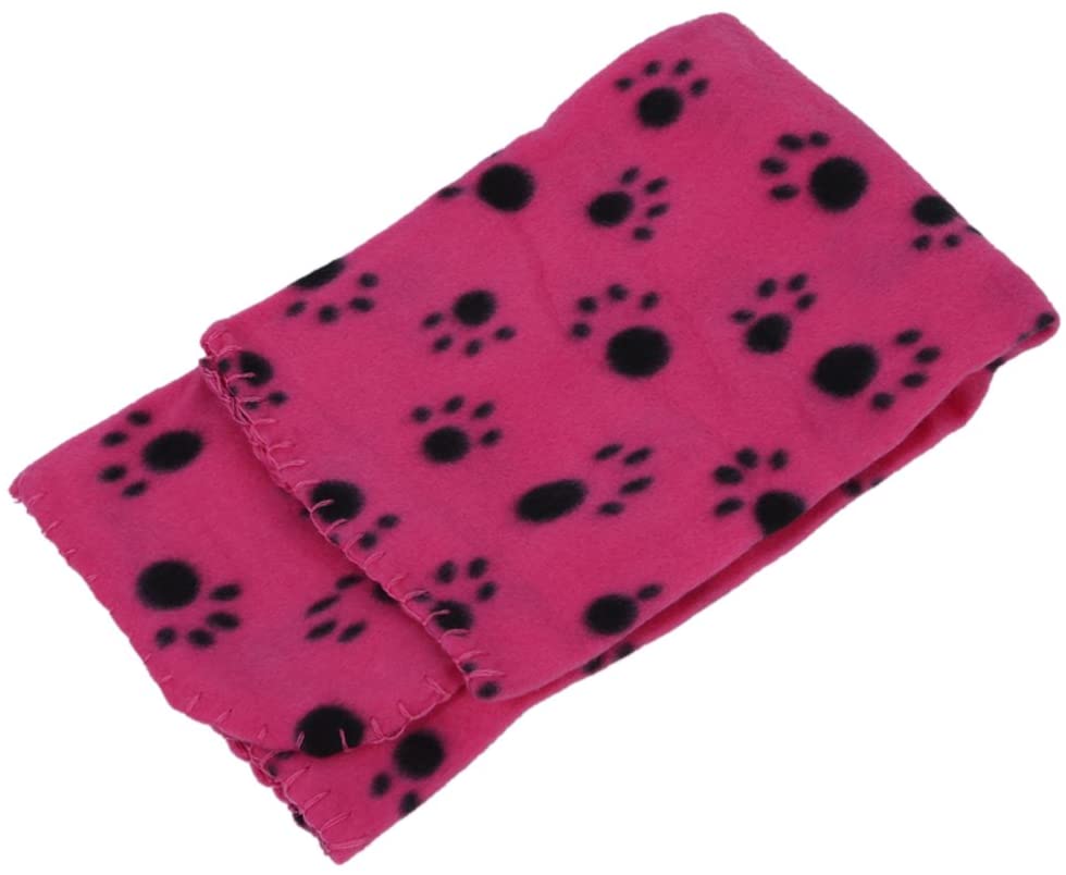 SODIAL Couverture pour chiot avec des marques de pattes