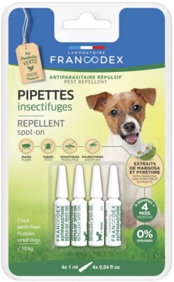 Pipette antipuces chien FRANCODEX
