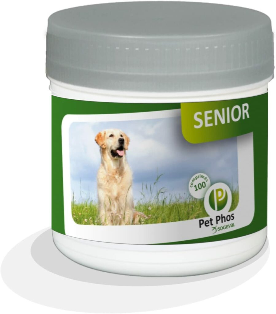 PET-PHOS SENIOR Boîte de 100 comprimés de vitamines